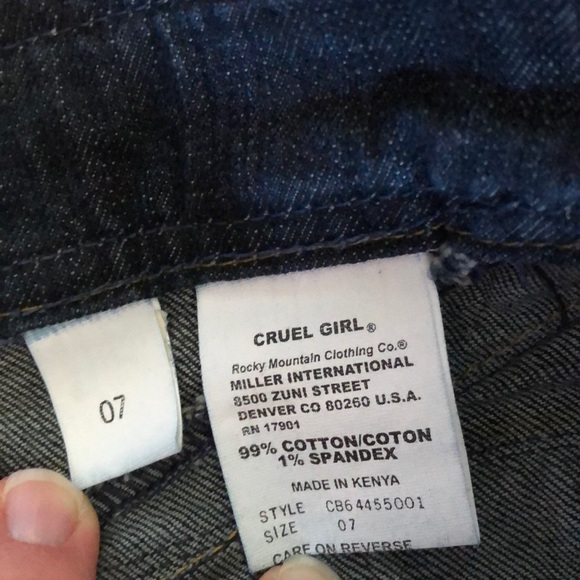 Cruel Girl Jean shorts - Picture 5 of 5